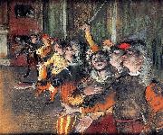 Edgar Degas The Chorus oil painting reproduction